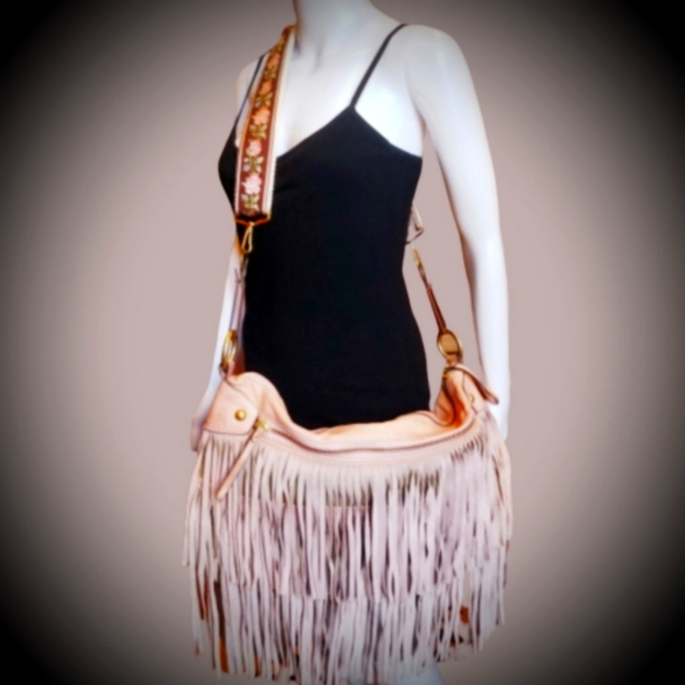 fringed bag purse Handbag